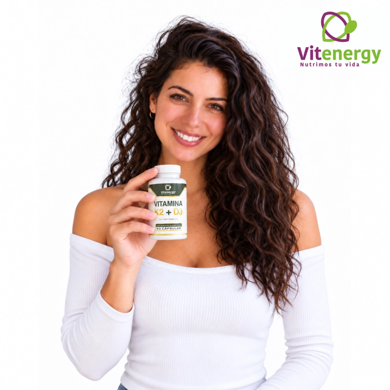SUPLEMENTO ALIMENTICIO FUENTE VITAL VITAMINA K2 + D3 CAPSULA GEL PACK X 2 - 3