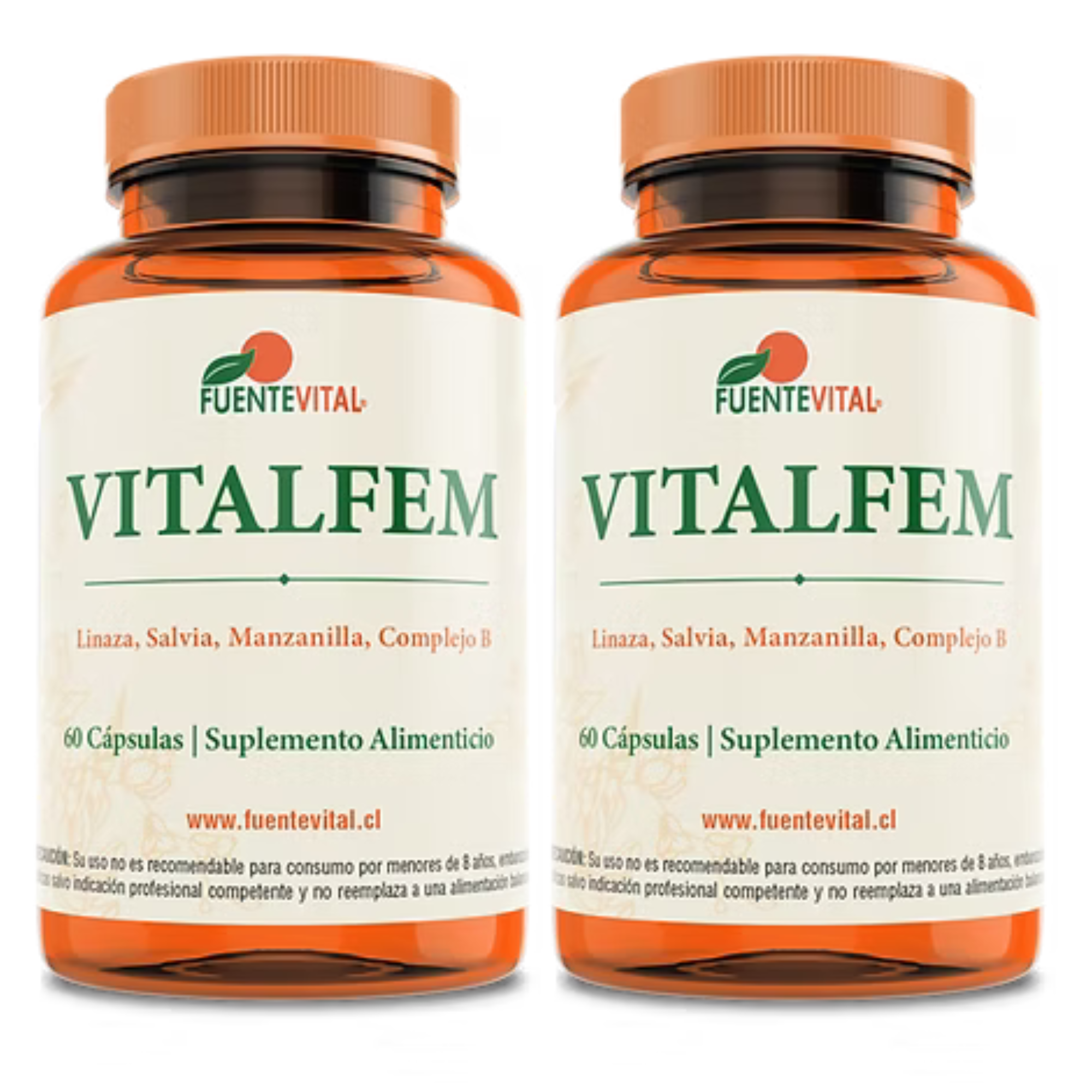PACK X 2 FUENTE VITAL MENOPAS MENOPAUSIA BOCHORNOS REGULADOR HORMONAL NATURAL SABOR - 1