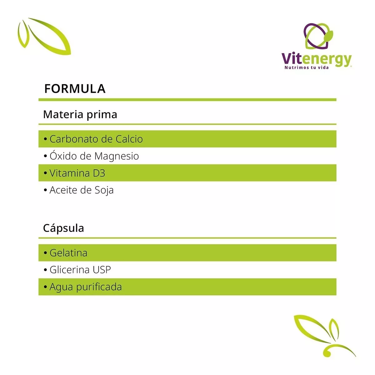 PACK X 2 FUENTE VITAL CALCIO + VITAMINA D3 + MAGNESIO 1000 MG OFERTA - 5