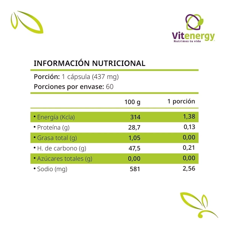 SUPLEMENTO ALIMENTICIO FUENTE VITAL CHITOSAN 100% 60 CÁPSULAS QUEMADOR NATURAL OFERTA - 4