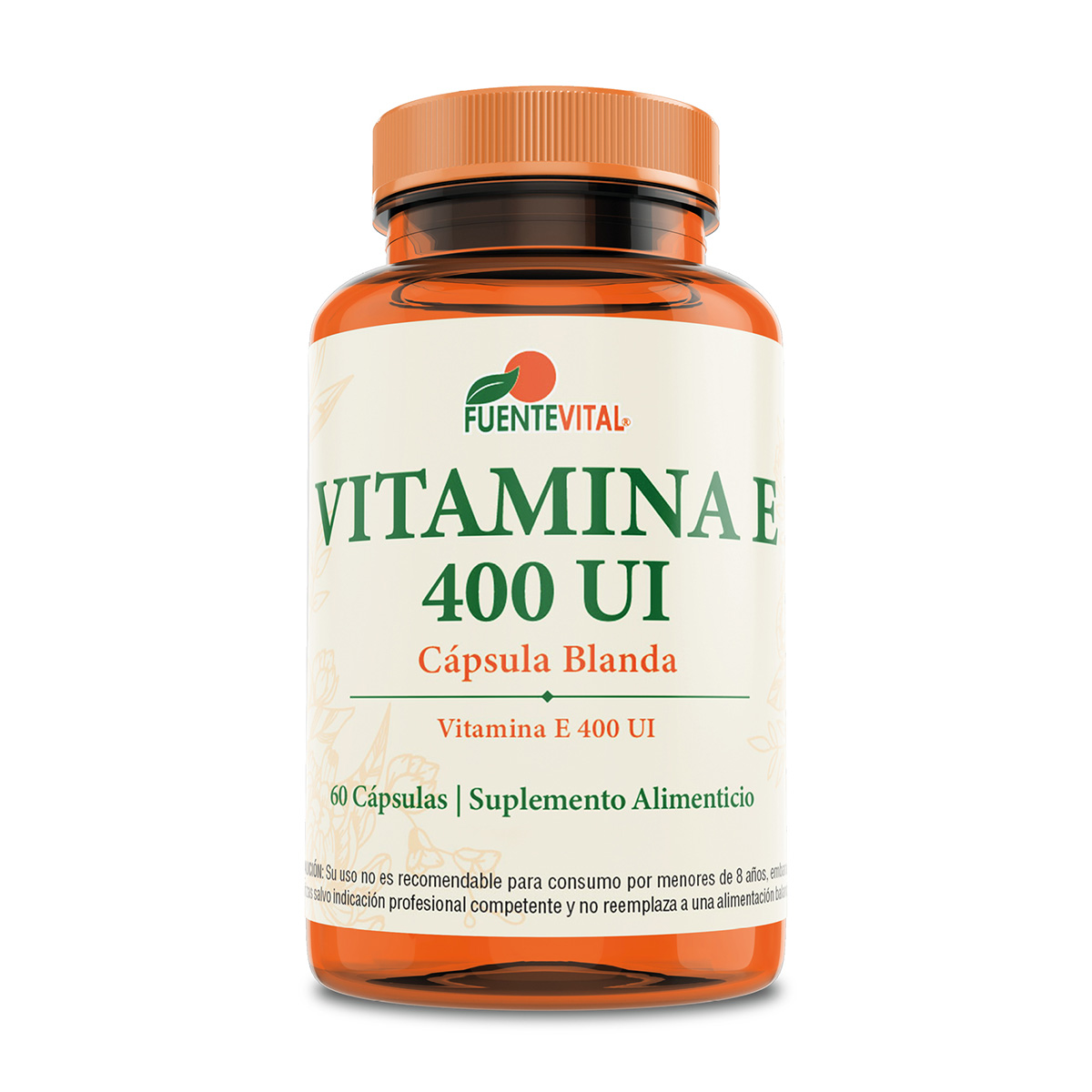PACK X 2 FUENTE VITAL VITAMINA E 400 UI CAPSULA BLANDA ANTIOXIDANTE PIEL CABELLO - 1