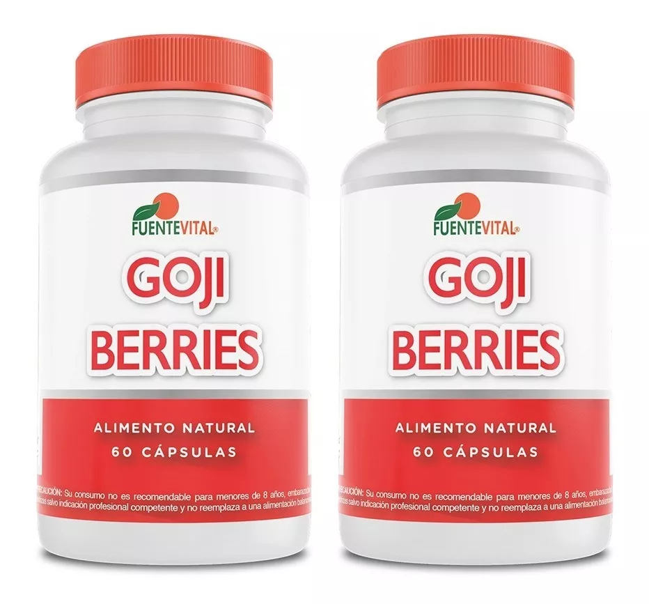 PACK X 2 FUENTE VITAL GOJI BERRIES ORGANICO CONTROL PESO PACK X 2 OFERTA - 1