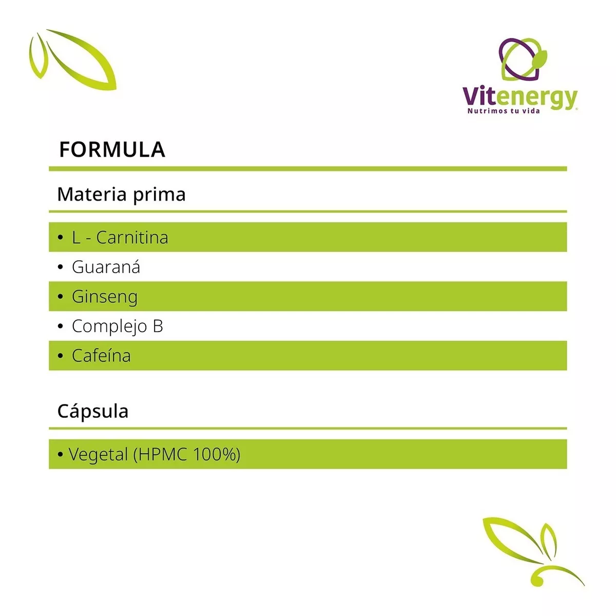 PACK X 2 VITENERGY NATURAL ENERGY PLUS COMPLEJO B + ENERGIZANTE 100% NATURAL - 5