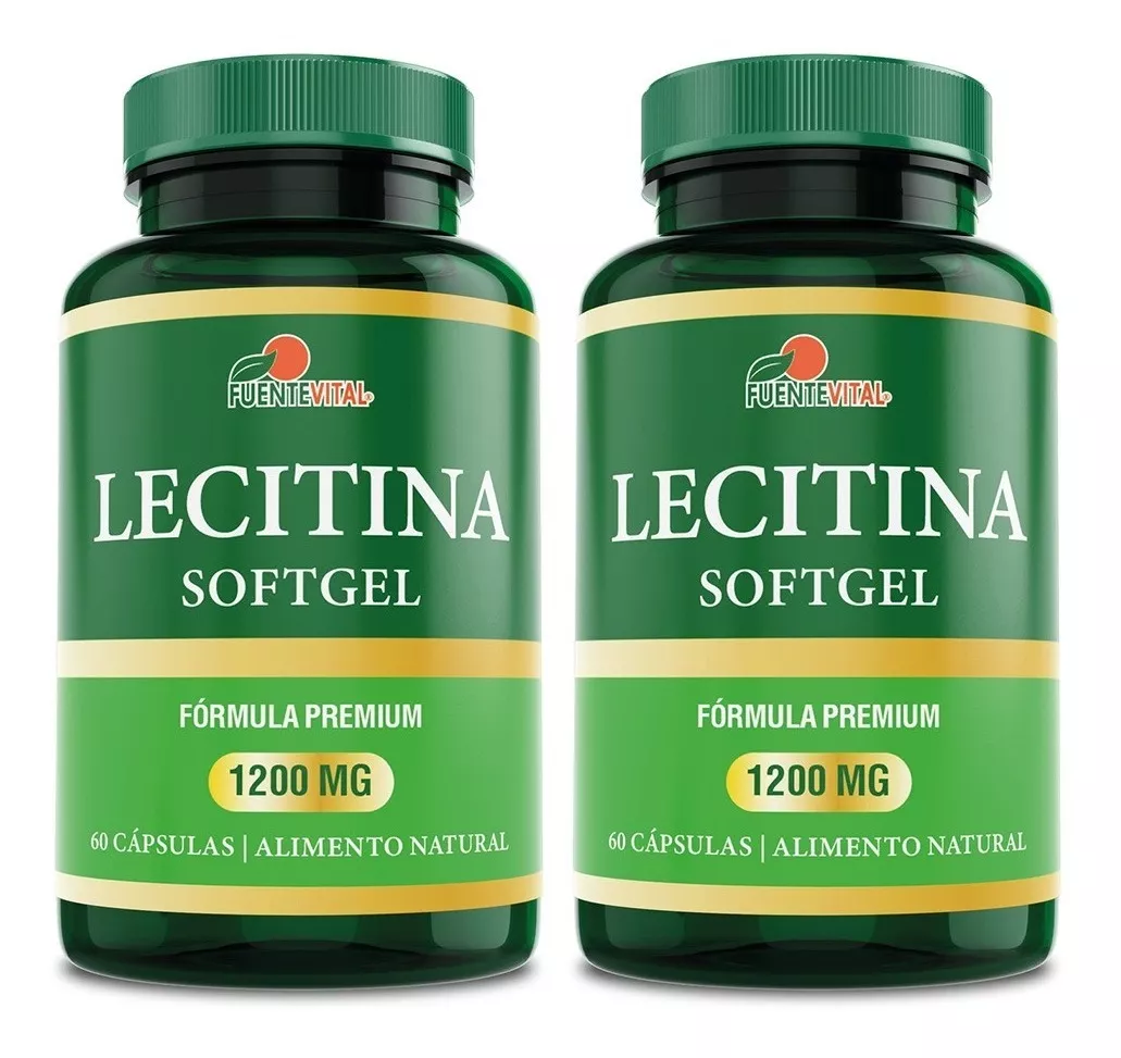 PACK X 2 FUENTE VITAL LECITINA DE SOYA 1200 MG. OFERTA SOFT GEL - 1