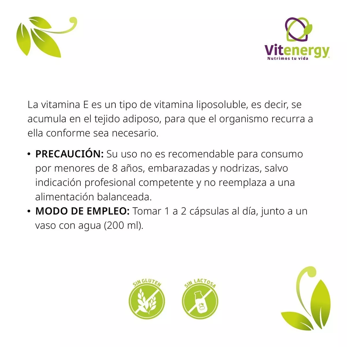 PACK X 3 FUENTE VITAL VITAMINA E 400 UI CAPSULA BLANDA ANTIOXIDANTE PIEL CABELLO - 3