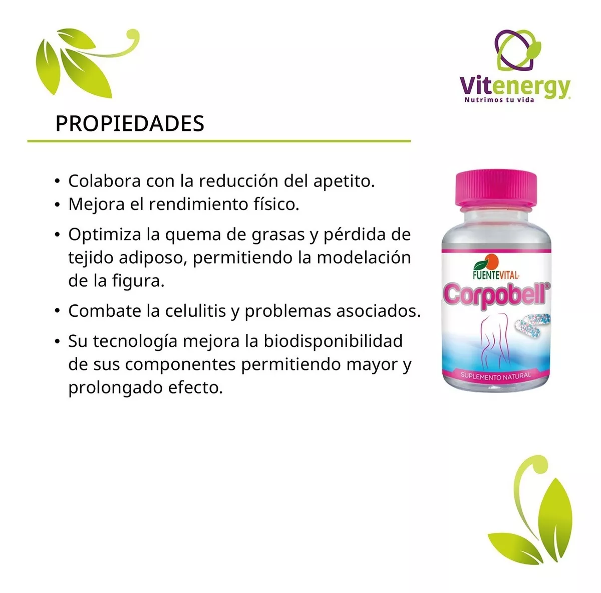 ACEITE DE CÁRTAMO VITENERGY Y SEMILLA DE SÉSAMO CORPOBELL PACK X 3 - 2