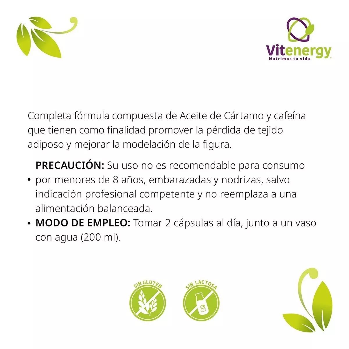 ACEITE DE CÁRTAMO VITENERGY Y SEMILLA DE SÉSAMO CORPOBELL PACK X 3 - 3