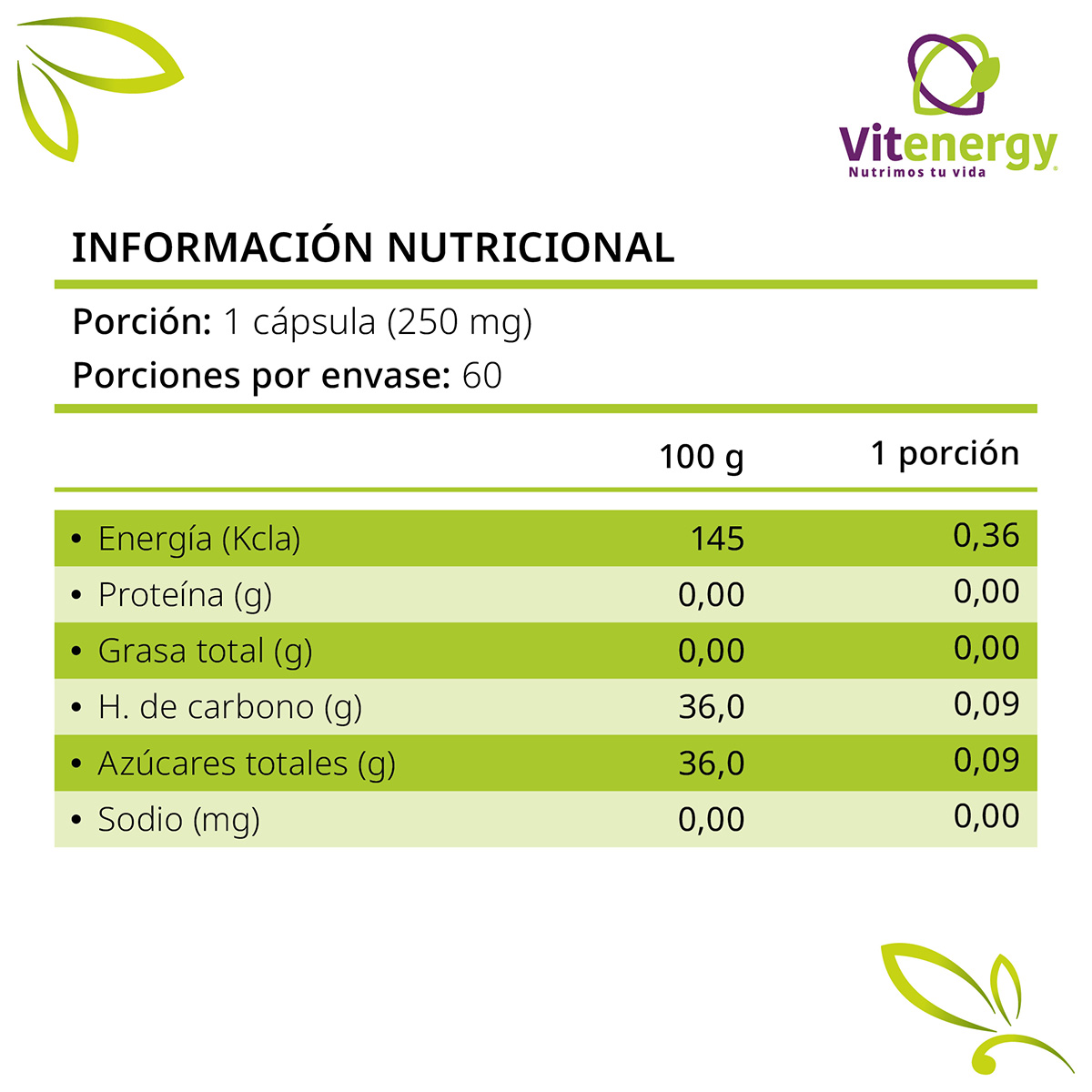 SUPLEMENTO ALIMENTICIO FUENTE VITAL ZINC QUELATO CÁPSULAS VEGETALES PACK X 3 - 5