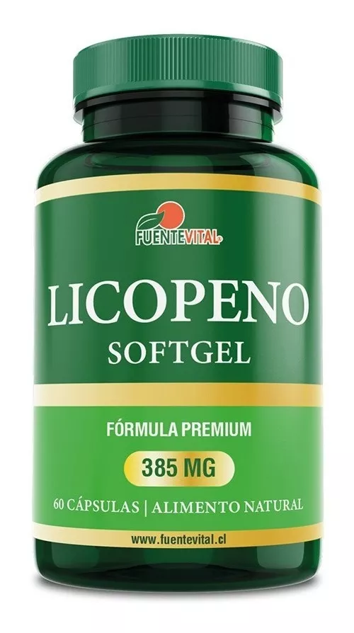 LICOPENO CÁPSULAS SOFT GEL - EL MEJOR ANTIOXIDANTE NATURAL - 1