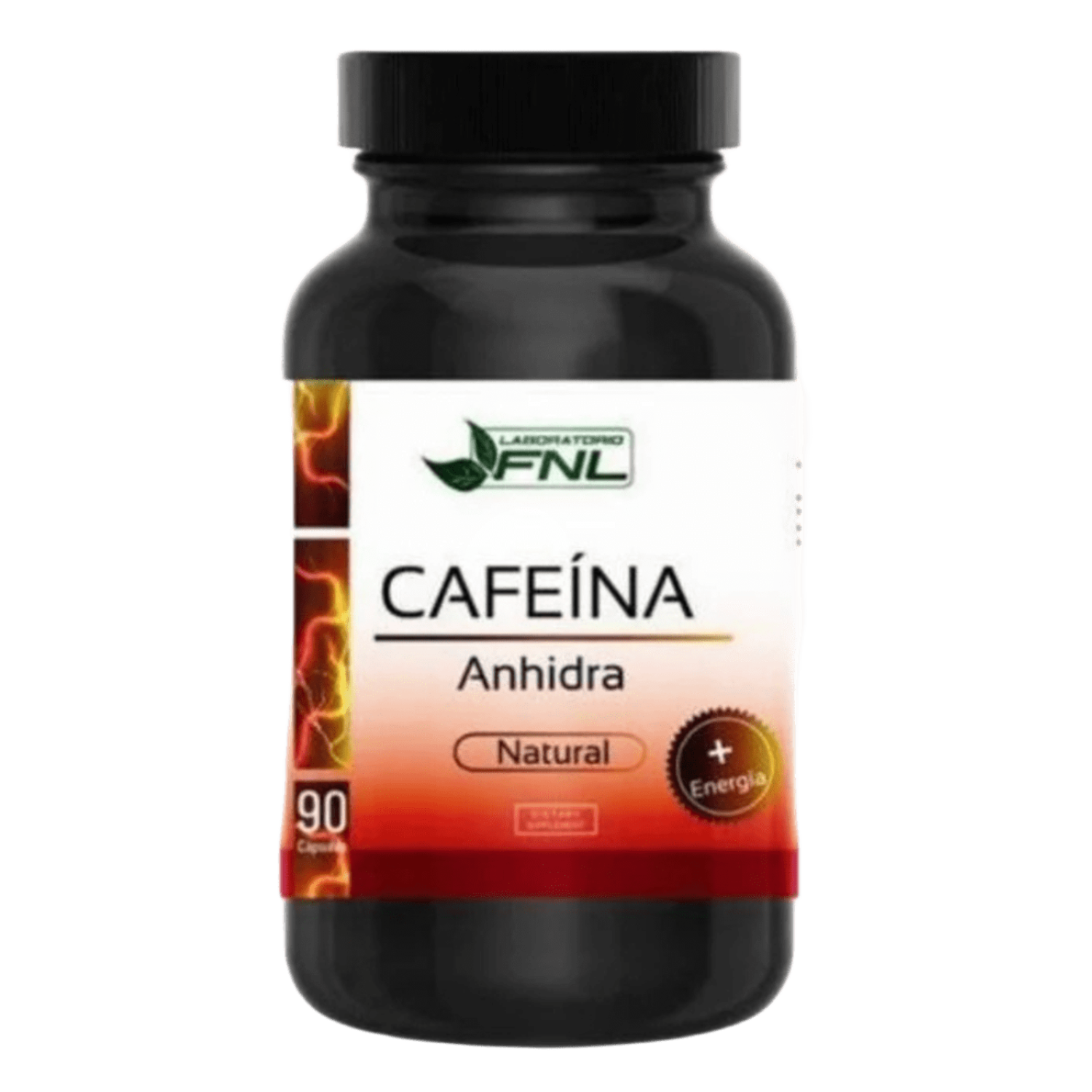 SUPLEMENTO ALIMENTICIO VITENERGY CAFEÍNA ANHIDRA 90 CÁPSULAS FNL - ENERGIZANTE OFERTA - 1