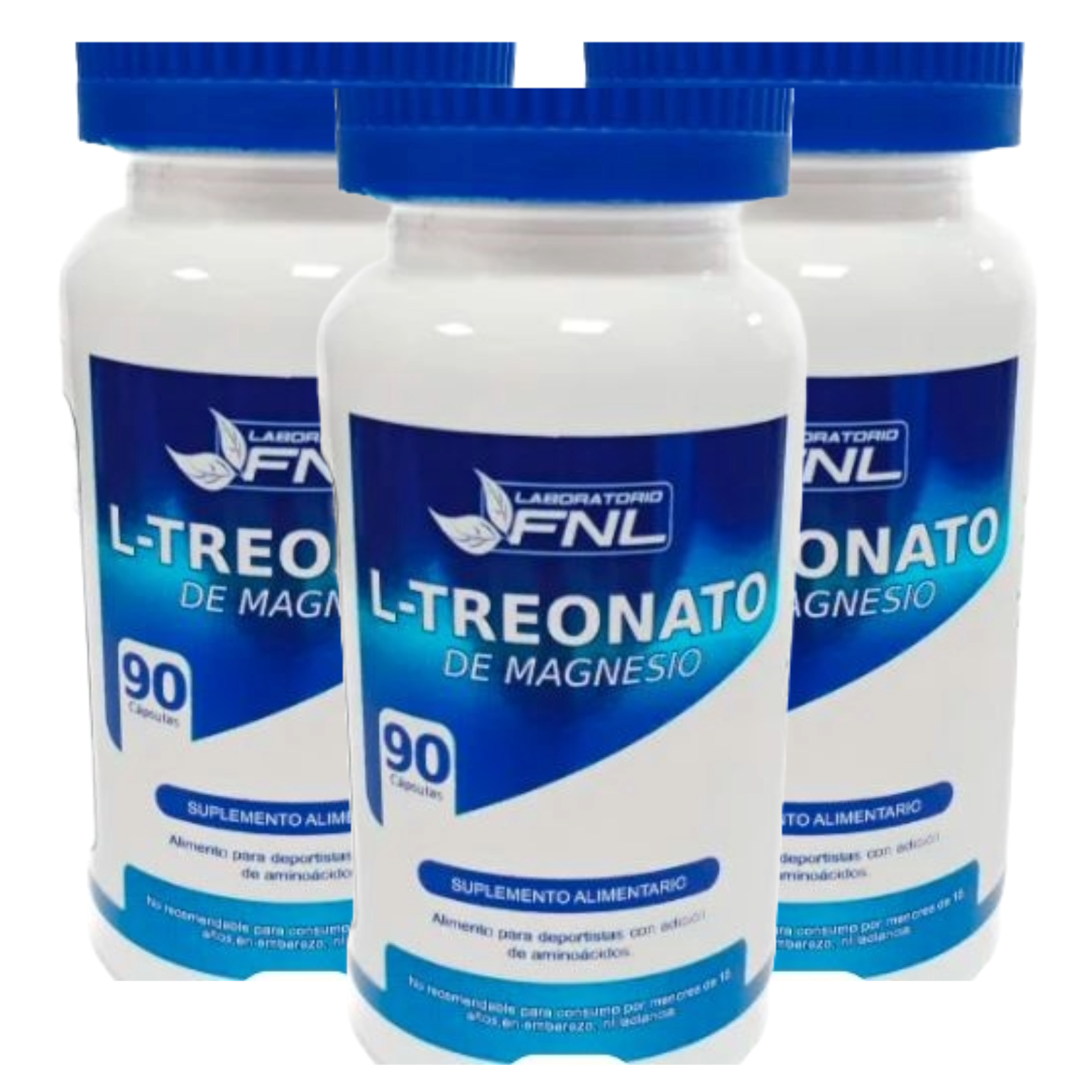 SUPLEMENTO ALIMENTICIO VITENERGY MAGNESIO L TREONATO - 270 CÁPSULAS FNL - OFERTA PACK X3 - 1