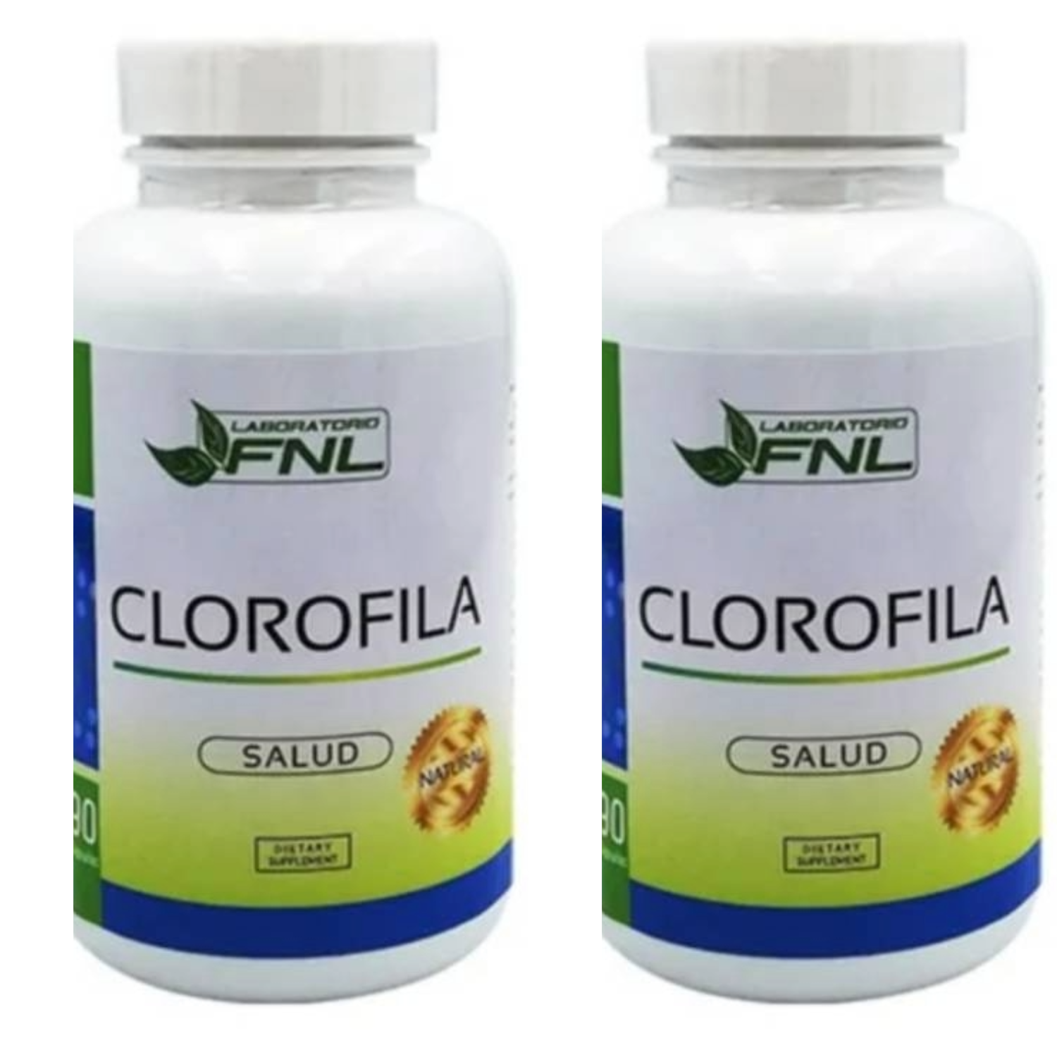 SUPLEMENTO ALIMENTICIO VITENERGY CLOROFILA 100% - 180 CÁPSULAS FNL- SALUD DIGESTIVA - PACK X2 - 1