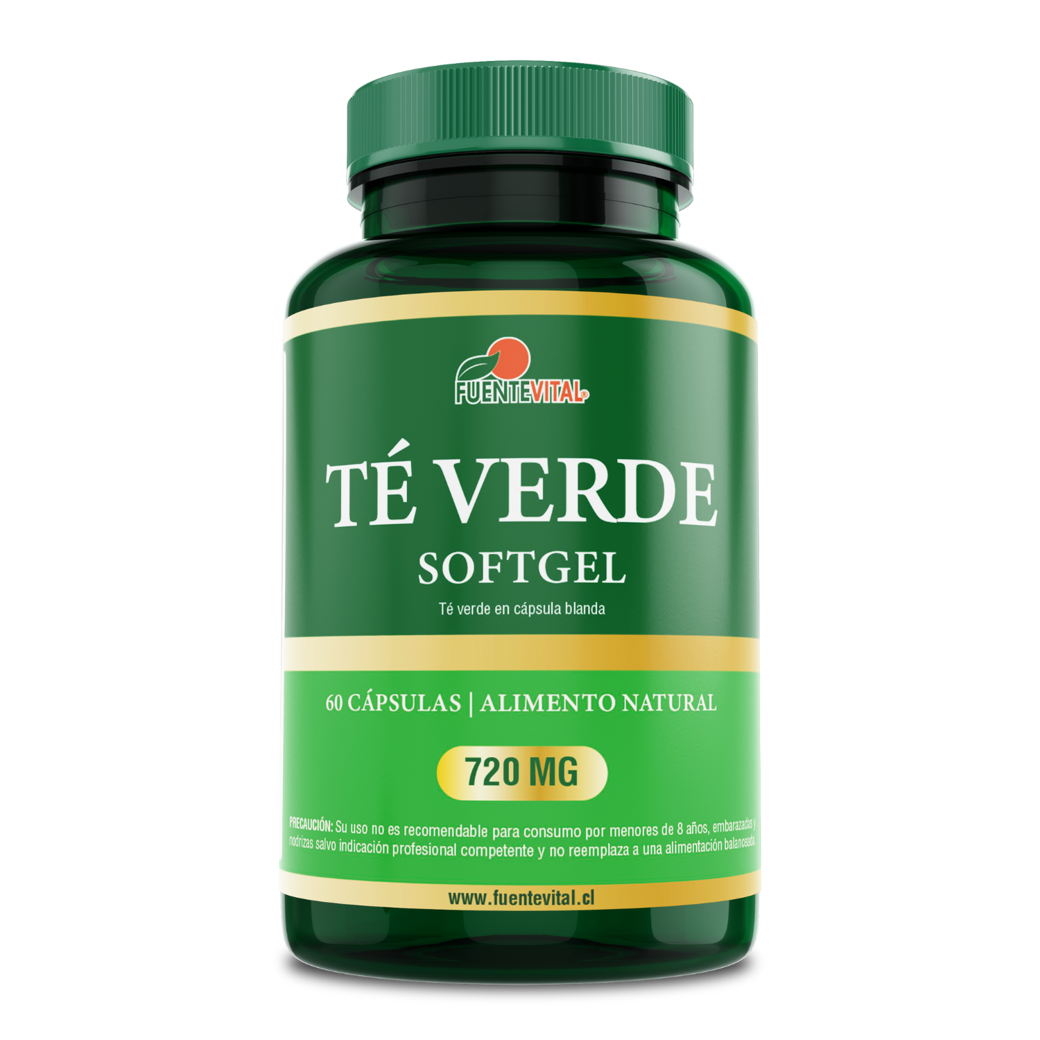 SUPLEMENTO ALIMENTICIO VITENERGY TÉ VERDE 100% - 60 CÁPSULAS SOFT GEL - QUEMADOR OFERTA - 1