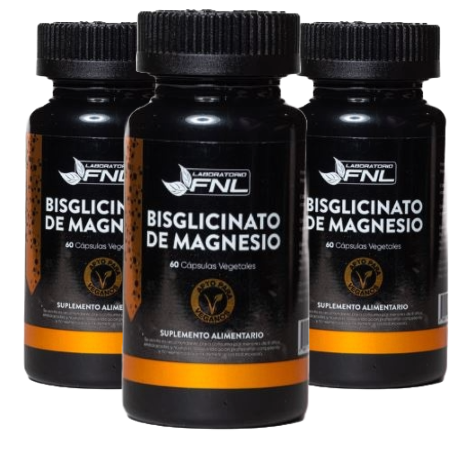 SUPLEMENTO ALIMENTICIO VITENERGY MAGNESIO BISGLICINATO - 180 CÁPSULAS FNL - OFERTA PACK X3 - 1
