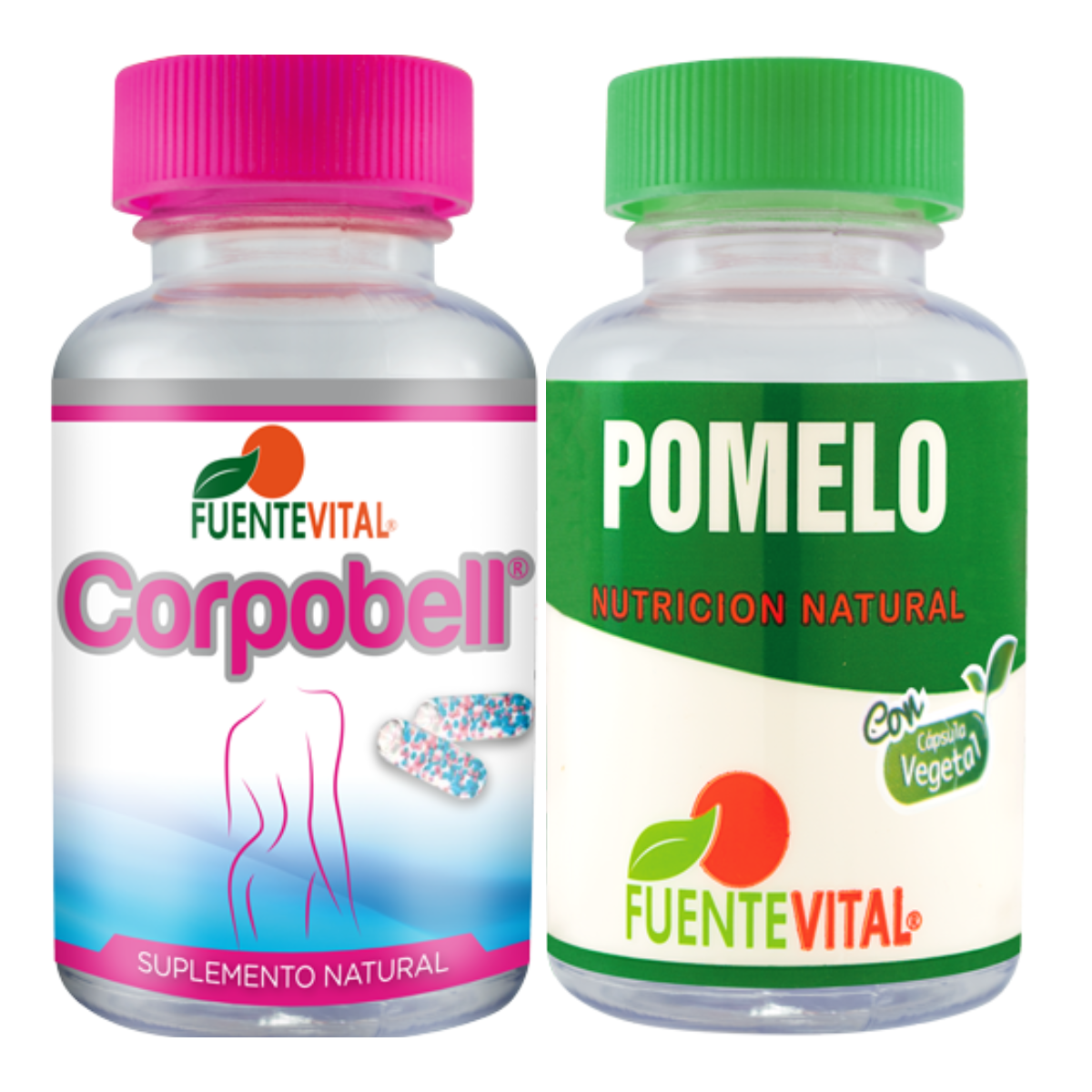 SET ACEITE DE CARTAMO FUENTE VITAL CORPOBELL + POMELO - 1