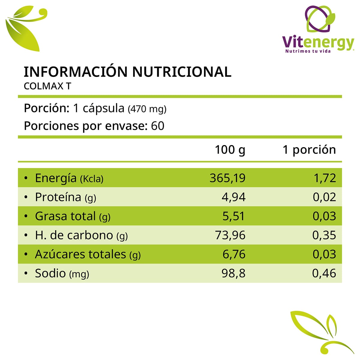 PACK SUPLEMENTO FUENTE VITAL COLON COLMAX T + ALOE VERA - 4