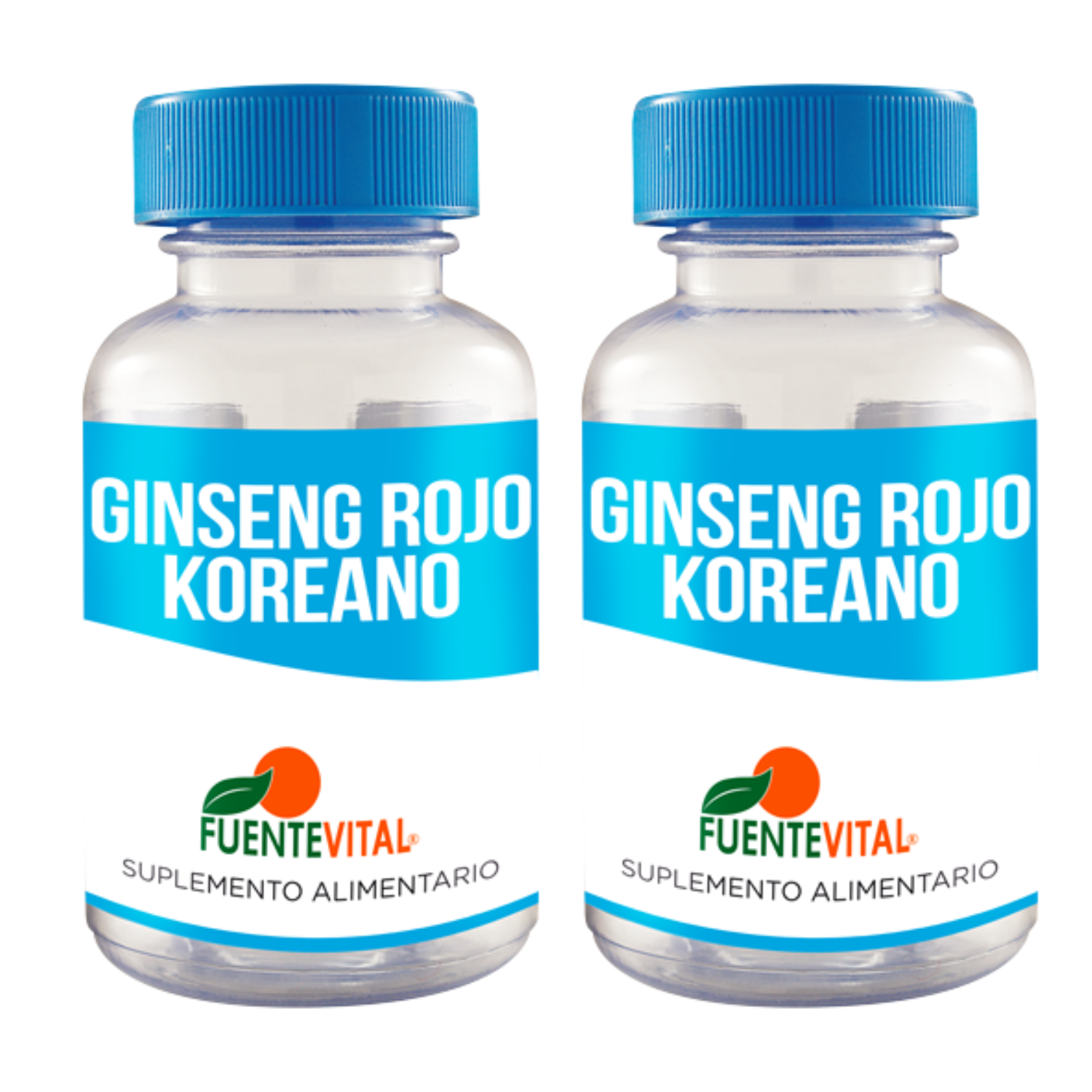 SUPLEMENTO FUENTE VITAL GINSENG ROJO COREANO VEGETAL 500 MG OFERTA X 2 CAPSULAS - 1