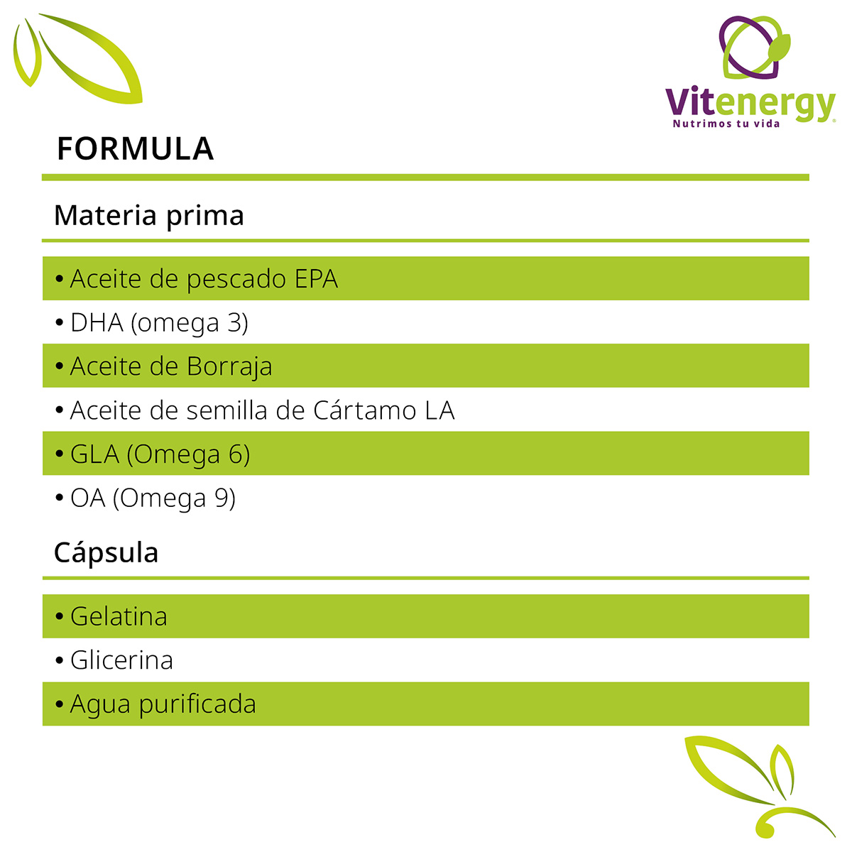 PACK OMEGA 3-6-9 FUENTE VITAL TRIPLE FISH OIL + COLAGENO HIDROLIZADO - 5