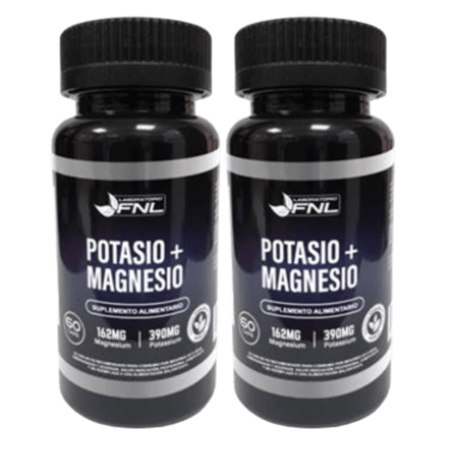 PACK 2 POTASIO LABORATORIO FNL + MAGNESIO CAPSULAS FNL - 1