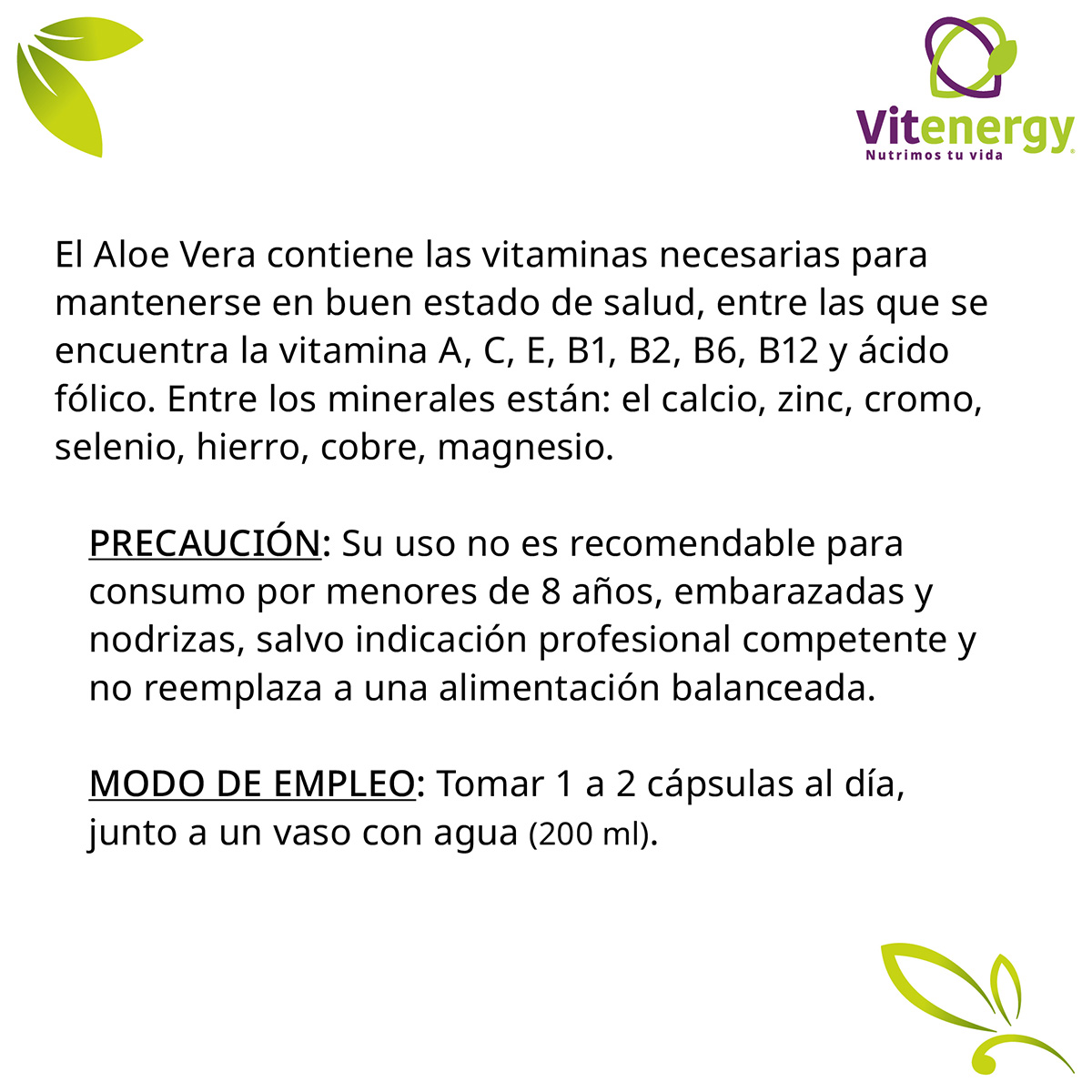PACK PROBIOTICO FUENTE VITAL 100 BILLONES 10 CEPAS + ALOE VERA - 3