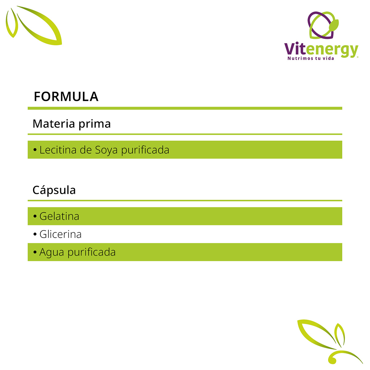 PACK TE VERDE FUENTE VITAL VINAGRE DE MANZANA + LECITINA DE SOYA - 5