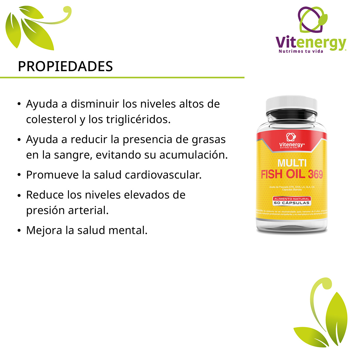 PACK VITAMINA FUENTE VITAL K2 D3 + OMEGA TRIPLE 369 FISH OIL - 2