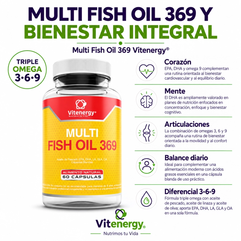 PACK VITAMINA FUENTE VITAL K2 D3 + OMEGA TRIPLE 369 FISH OIL - 3