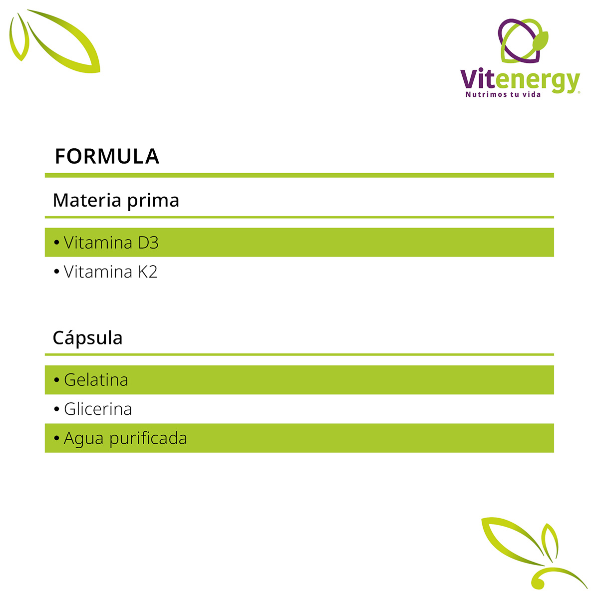 PACK VITAMINA FUENTE VITAL K2 D3 + OMEGA TRIPLE 369 FISH OIL - 9