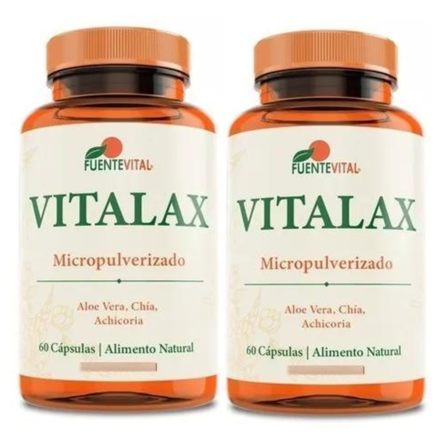 SUPLEMENTO FUENTE VITAL ESTREÑIMIENTO REGULA TRANSITO LENTO LAXANTE VITALAX X 2 - 1