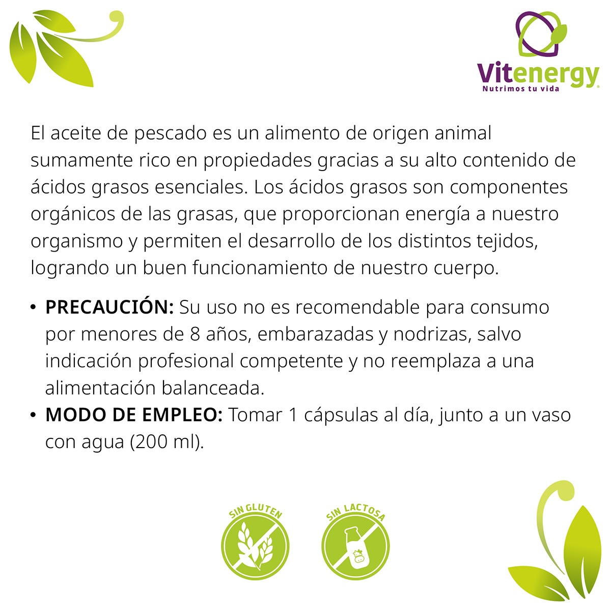 PROBIOTICO FUENTE VITAL 100 BILLONES + COLAGENO FORTIFICADO + OMEGA 369 - 7