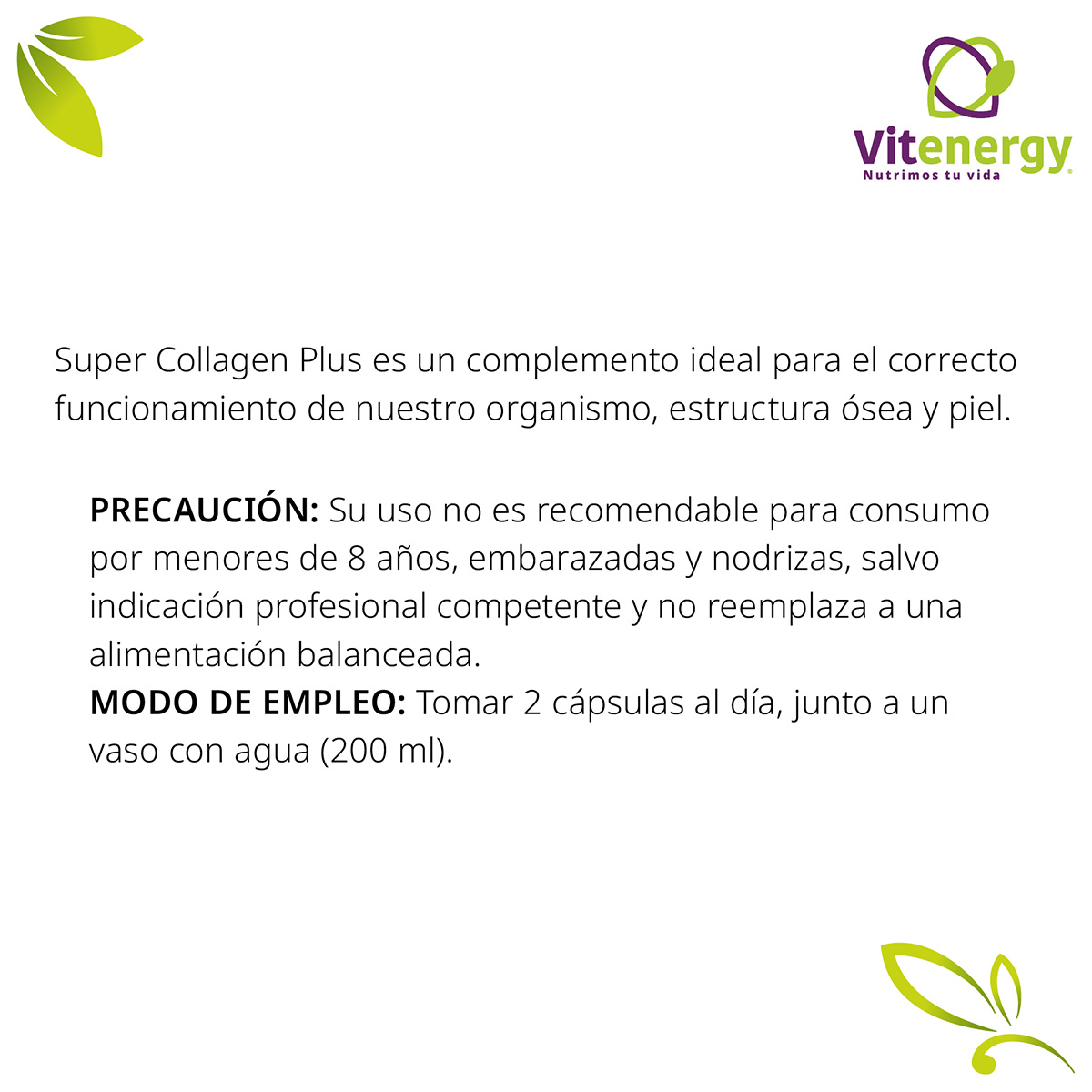 PACK COLAGENO FUENTE VITAL ZINC VITAMINA E + LICOPENO ANTIOXIDANTE - 7