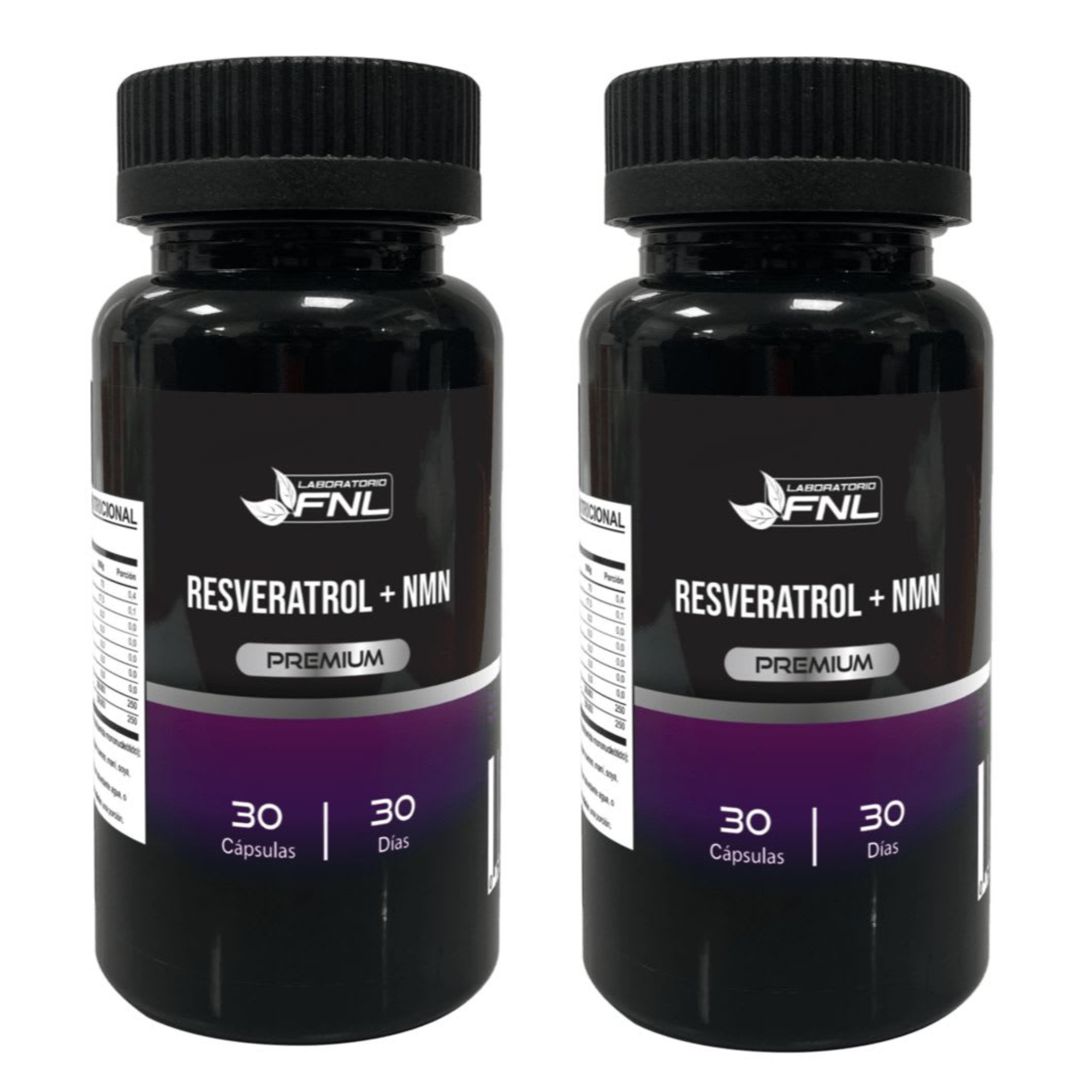RESVERATROL + NMN NICOTINAMIDA - 500 MG. FNL - ANTIOXIDANTE ANTIEDAD X2 - 1
