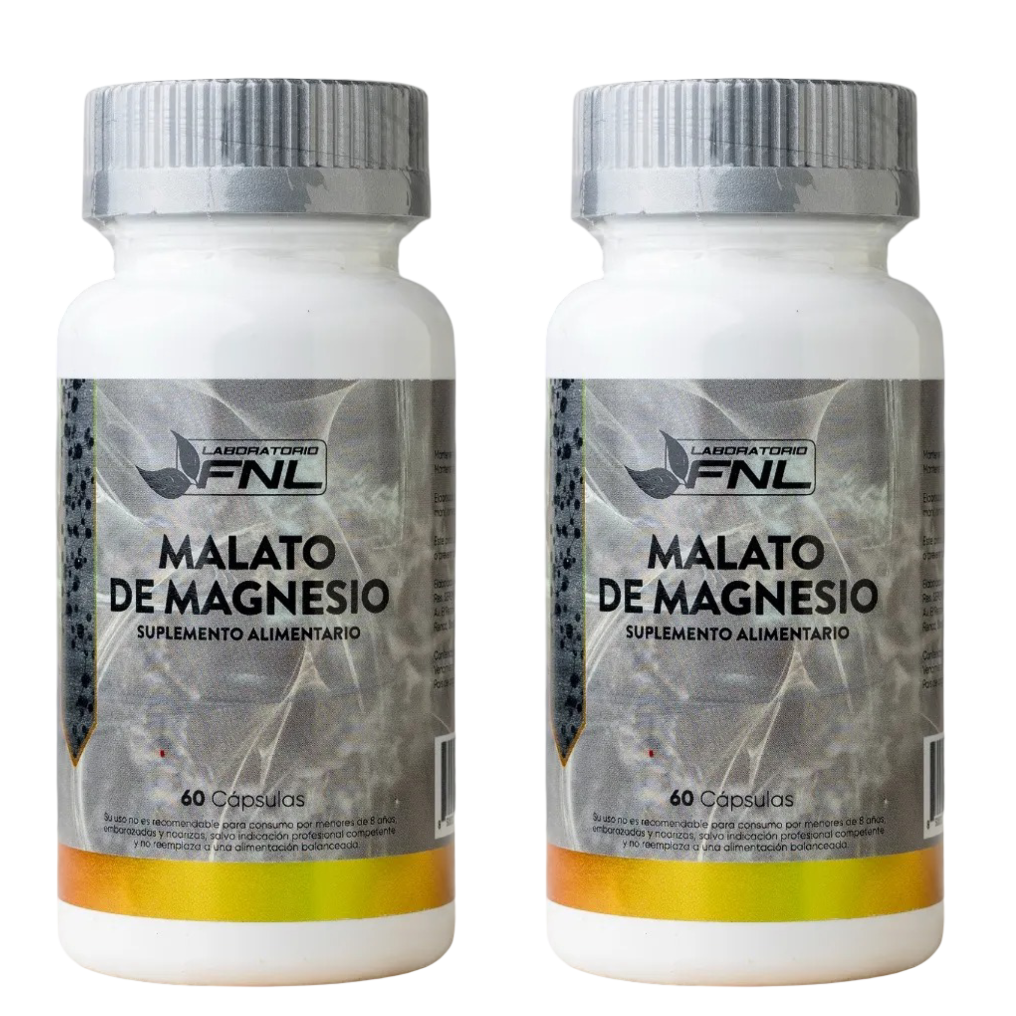 MALATO DE MAGNESIO CAPSULAS 660 MG FNL - PACK X2 - 1