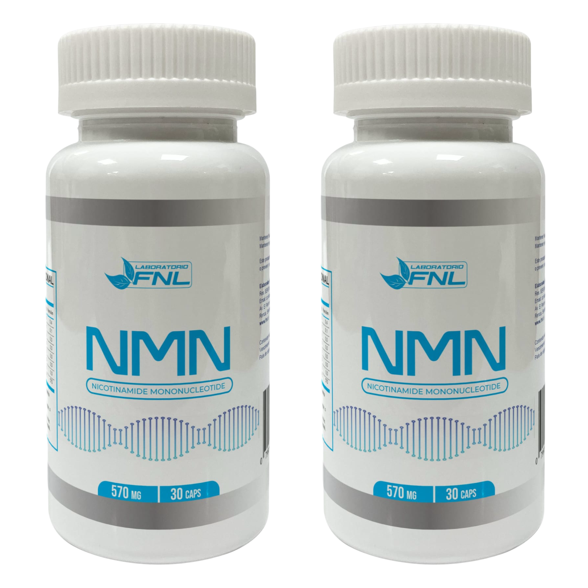 NMN FNL | PRECURSOR DE NAD+ ANTIOIDANTE - 570MG | PACK X2 - 1