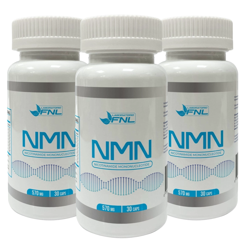 NMN FNL | PRECURSOR DE NAD+ ANTIOIDANTE - 570MG | PACK X3 - 1