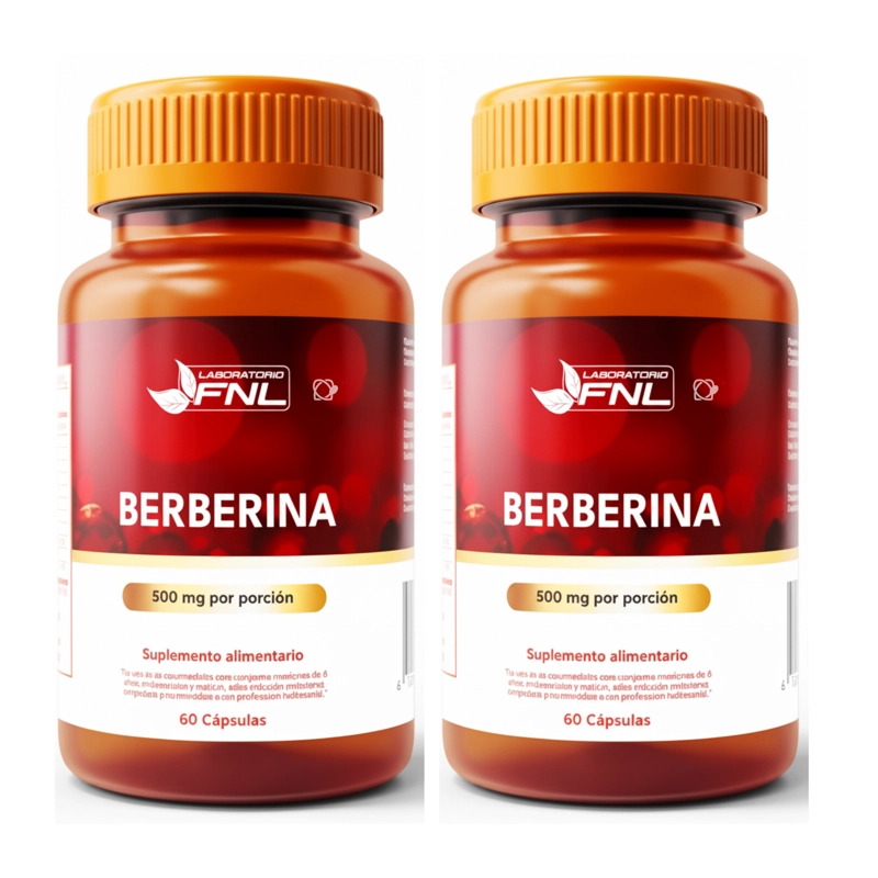 BERBERINA CAPSULAS APOYO CONTROL DE GLUCOSA Y METABOLISMO PACK X2 - 1