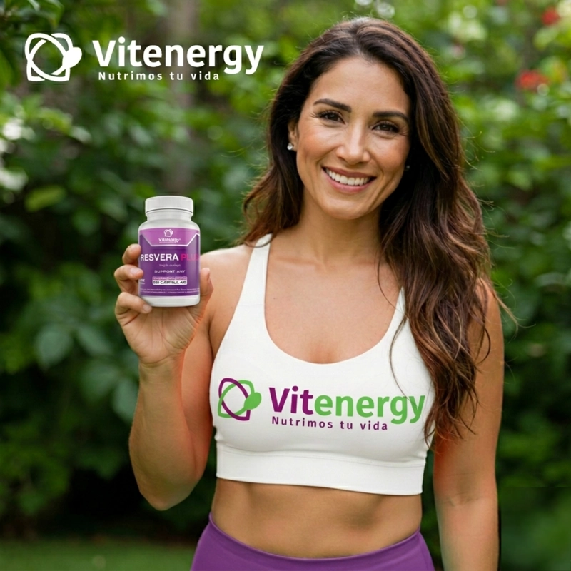RESVERATROL + COLAGENO VERISOL Y BIOTINA: PACK ANTIEDAD ANTIOXIDANTE VITENERGY - 2