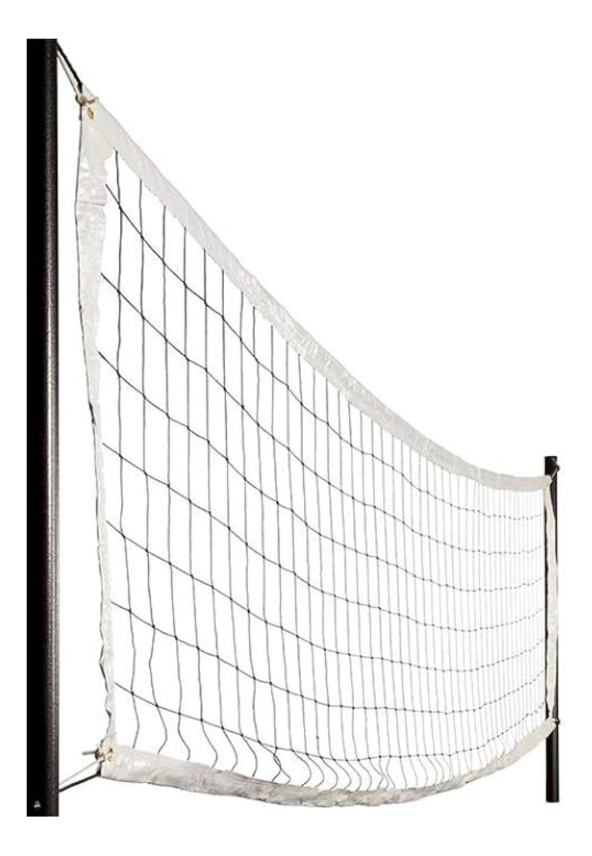 MALLA VOLEIBOL CON CABLE ACERO 9,5 MTS CON BOLSO - 1