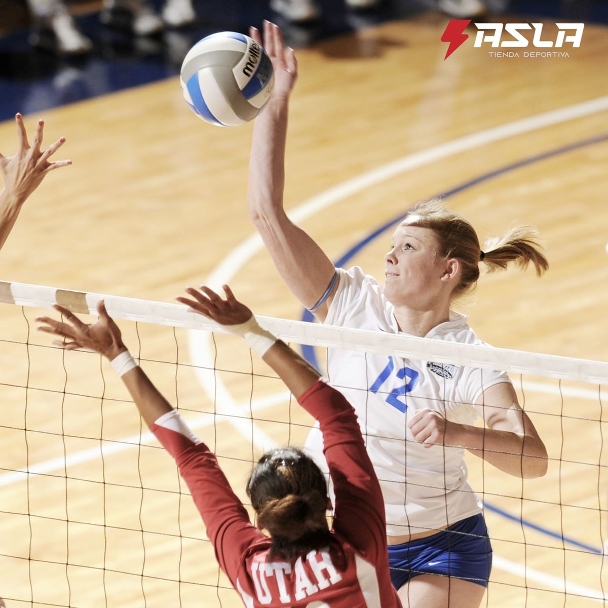 MALLA VOLEIBOL CON CABLE ACERO 9,5 MTS CON BOLSO - 5