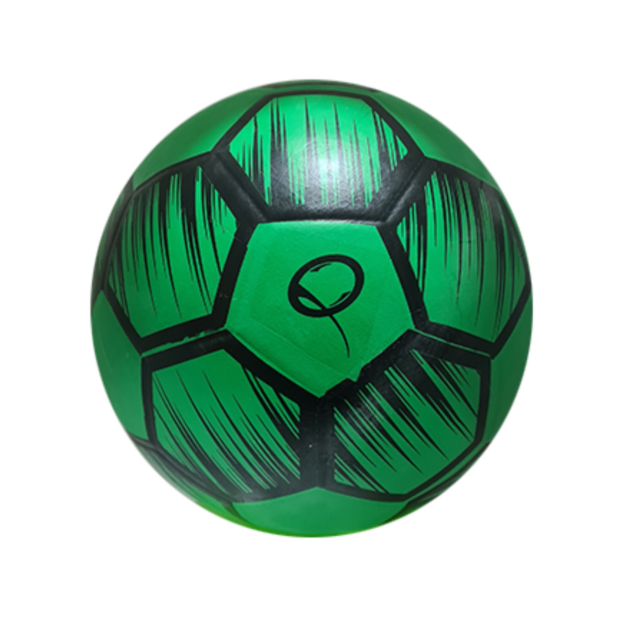 BALON FUTBOL NYLON RESISTENTE REFORZADO SOCCER N°5 VERDE - 1