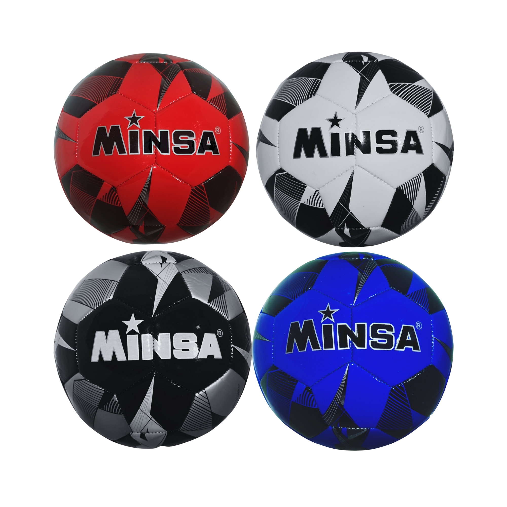 BALON FUTBOL N° 5 AZUL - 4