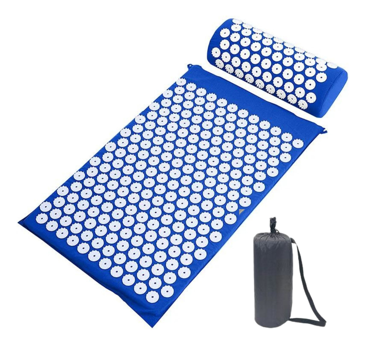 ALFOMBRA ASLA.CL 40 CM ALMOHADA ESTERILLA DE YOGA PARA ACUPRESIÓN VERDE - 3