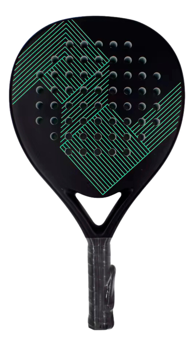 PALA PADEL SIN MARCA ASLA.CL FIBRA DE CARBONO 38 MM RAQUETA LINEAS AMARILLAS - 6