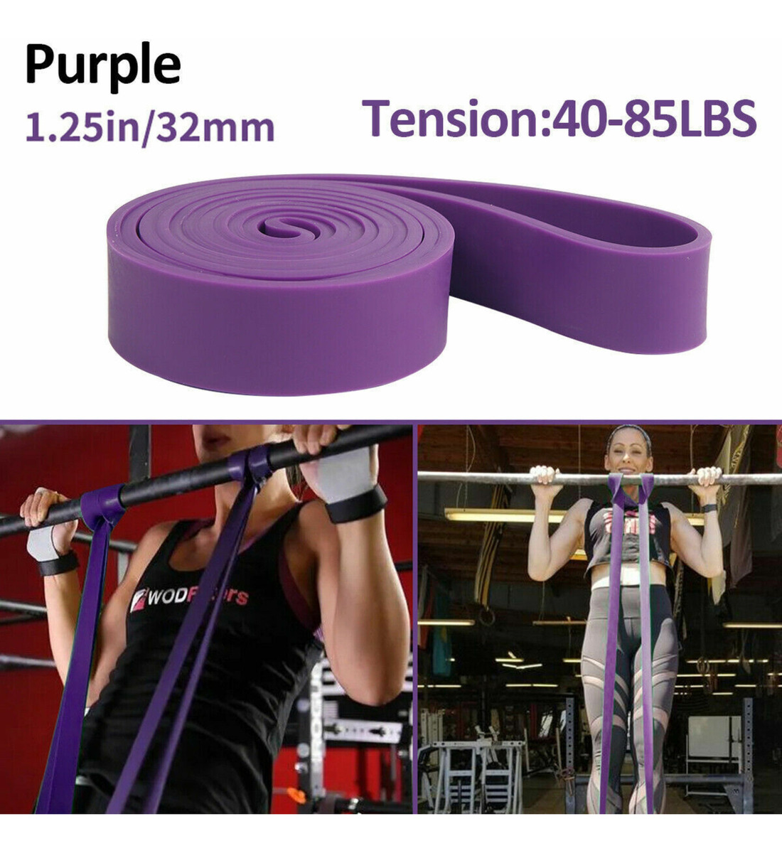 BANDA ELÁSTICA DE RESISTENCIA 32 MM / CALISTENIA / PULL UP - 4