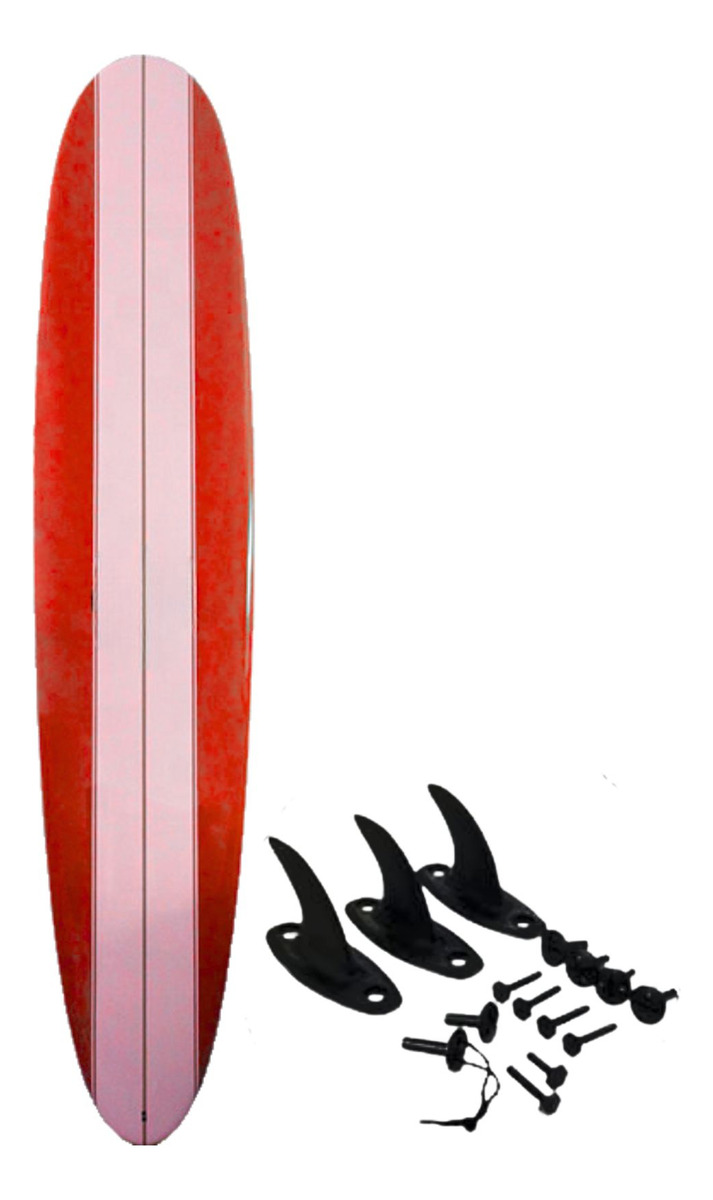 SOFTBOARD TABLA DE SURF 2,13 MTS PLAYA + LEASH Y 3 QUILLAS - 1