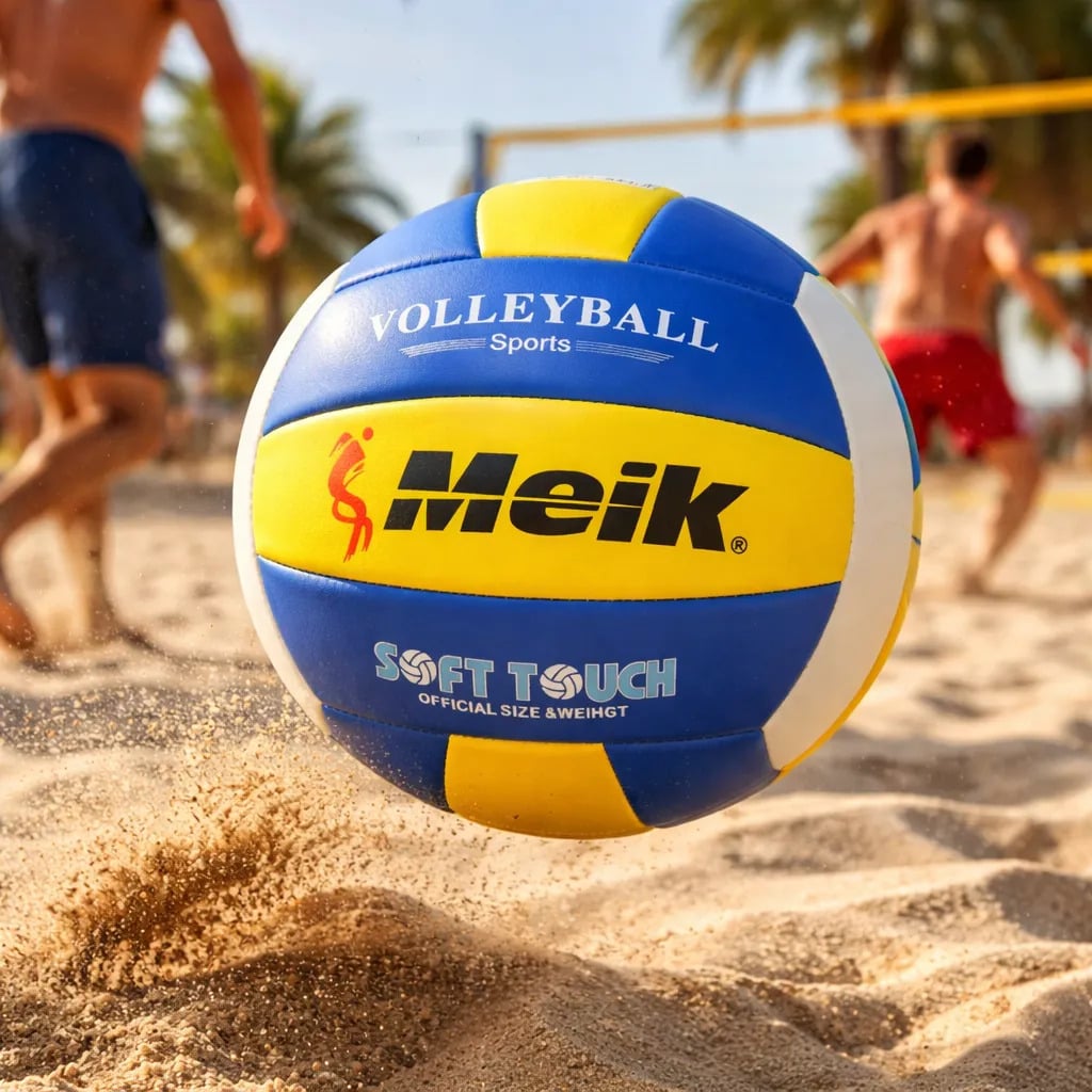 BALON DE VOLEIBOL MEIK SOFT TOUCH TAMAÑO OFICIAL N°5 - 4