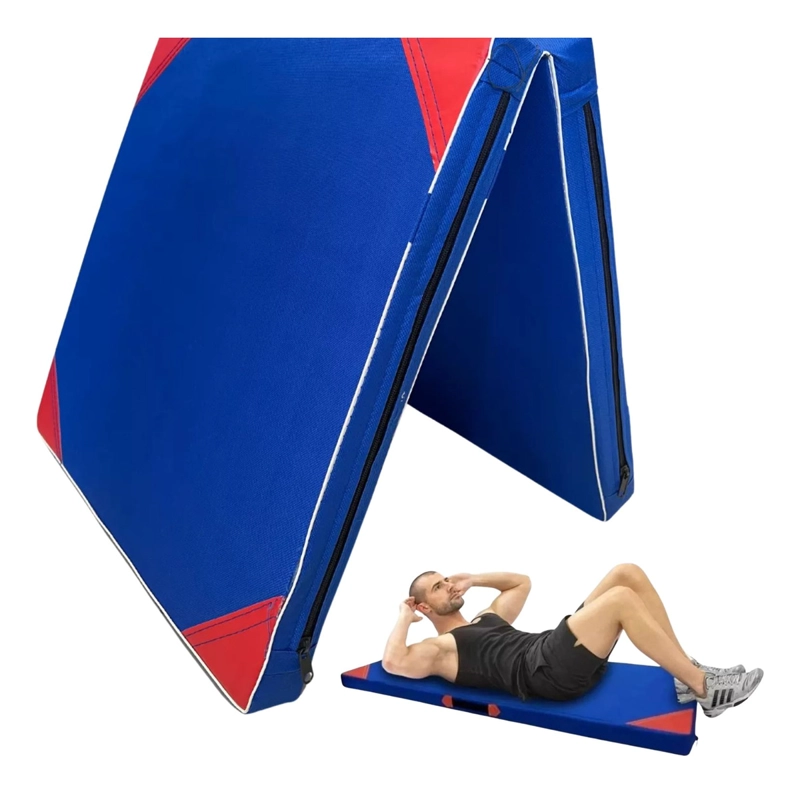 COLCHONETA DEPORTIVA PLEGABLE TELA LONA OXFORD 100X50X5CM - 1