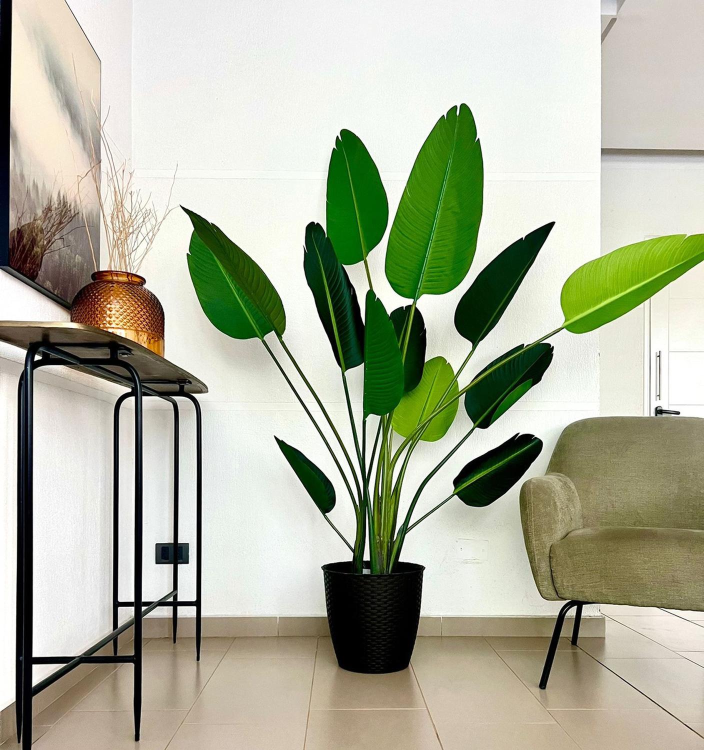 PLANTA ARTIFICIAL DECORATIVA ARBOL GRANDE AVE PARAISO 180CM - 6