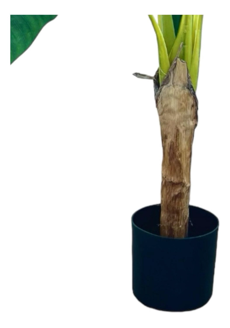 PLANTA ARTIFICIAL BANANO 125 CM. PREMIUM 9 HJS/ ARBUSTO REAL - 2