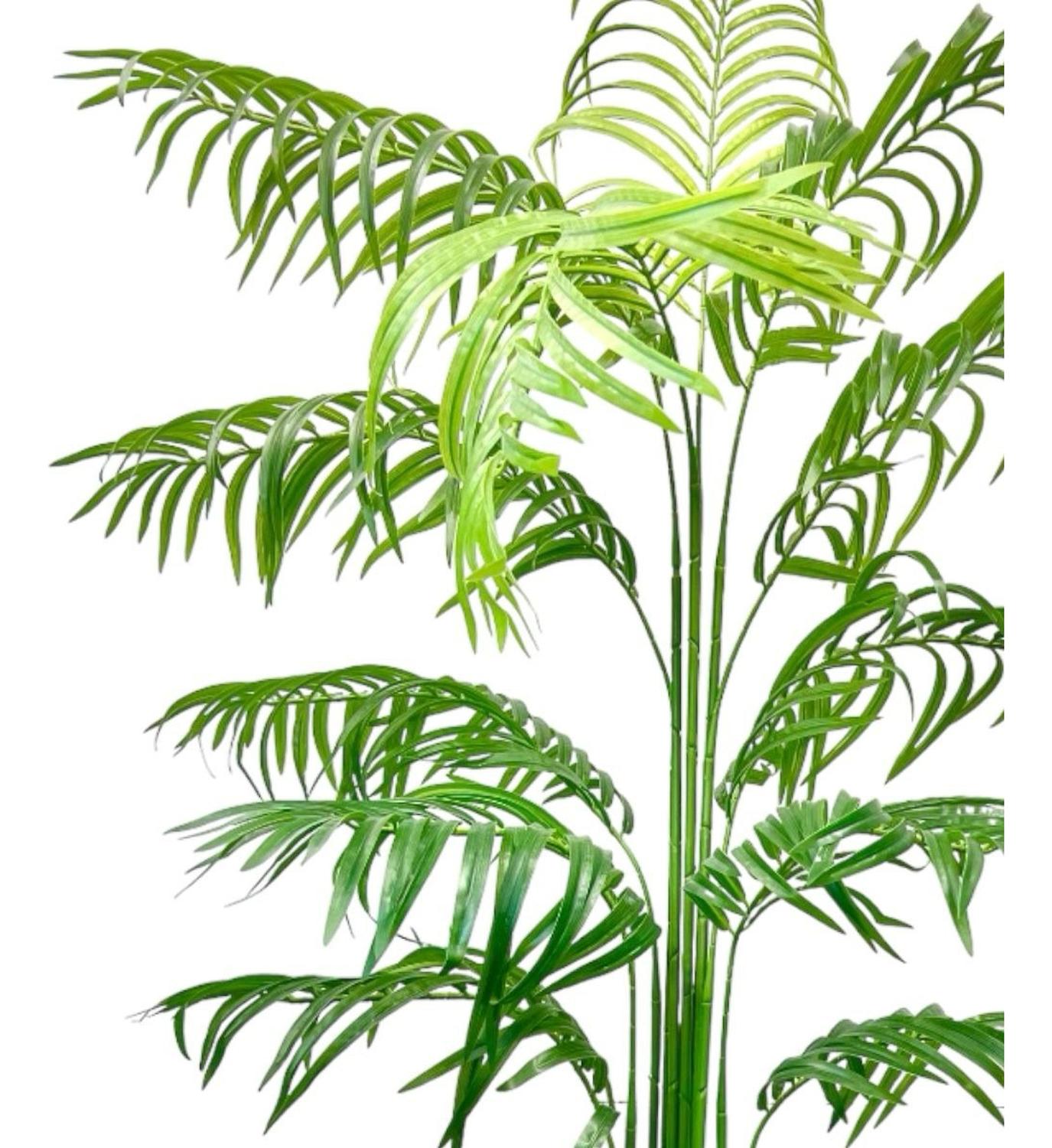PLANTA ARTIFICIAL DECORATIVA ARBOL GRANDE PALMERA 150CM 12H - 3